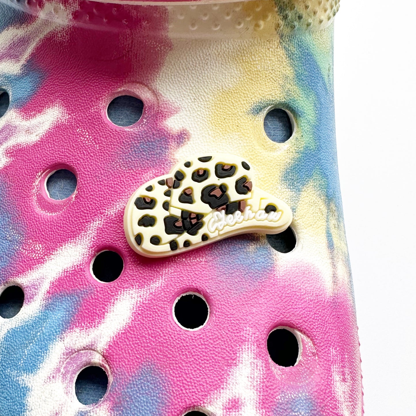 Leopard Print Hat Charm