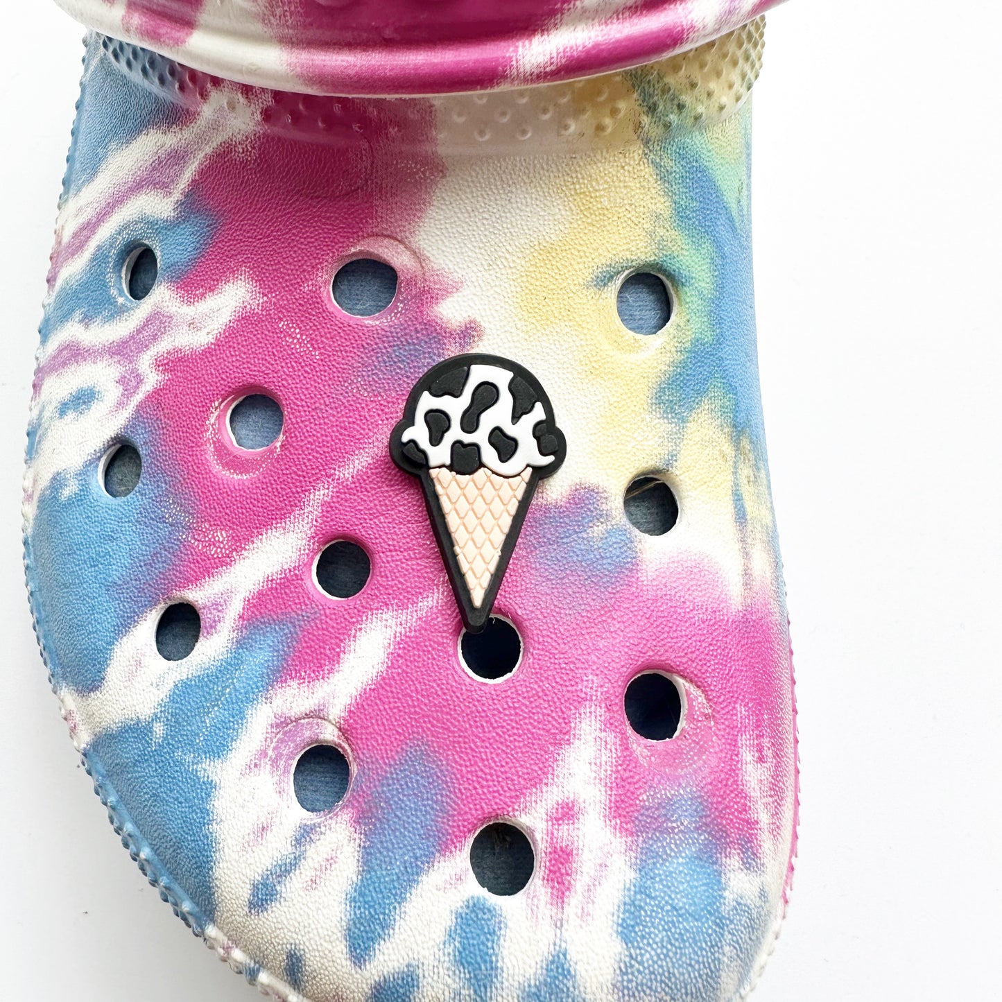Cow Print Ice Cream Charm