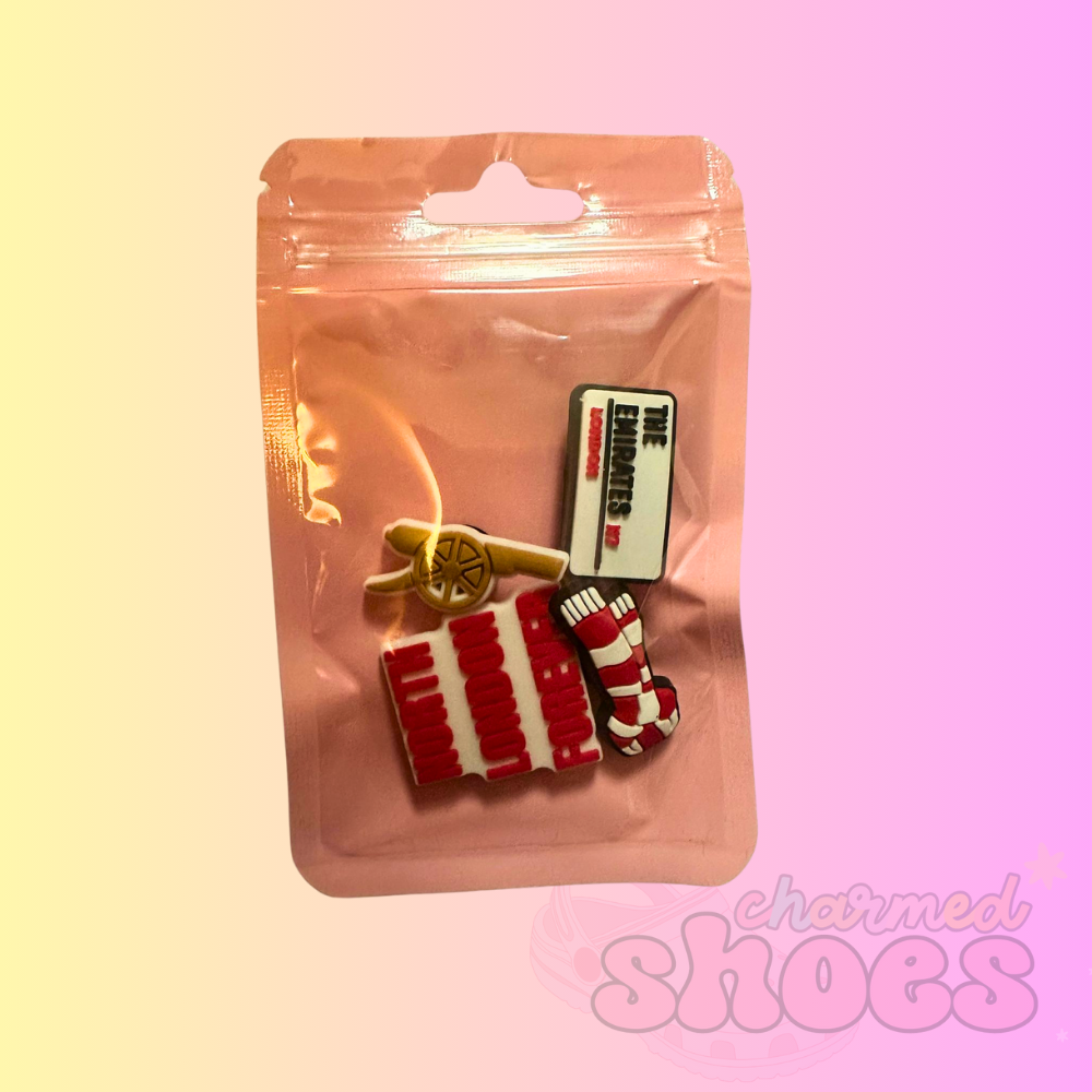 Football Bundle Shoe Charms - Football Teams