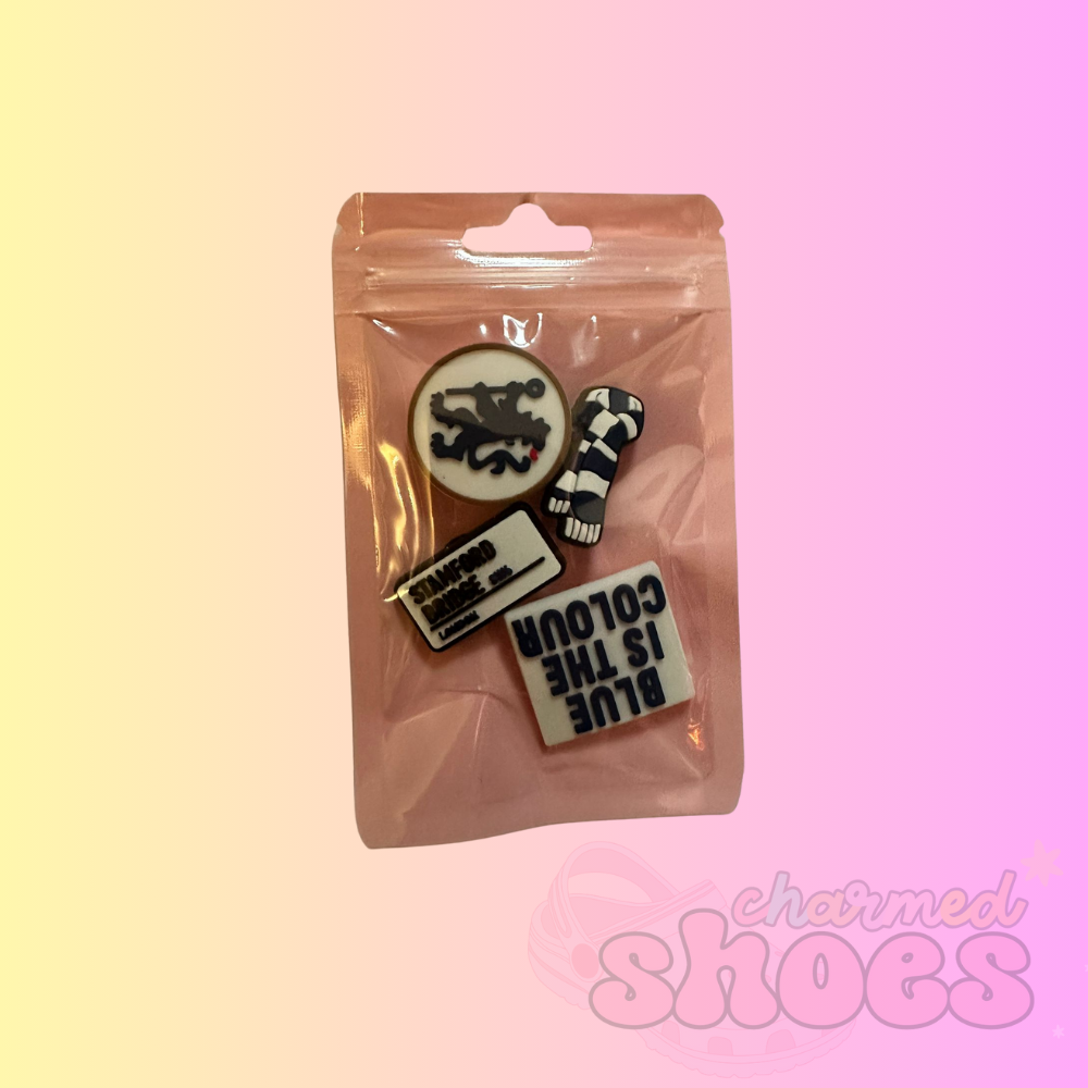Football Bundle Shoe Charms - Football Teams