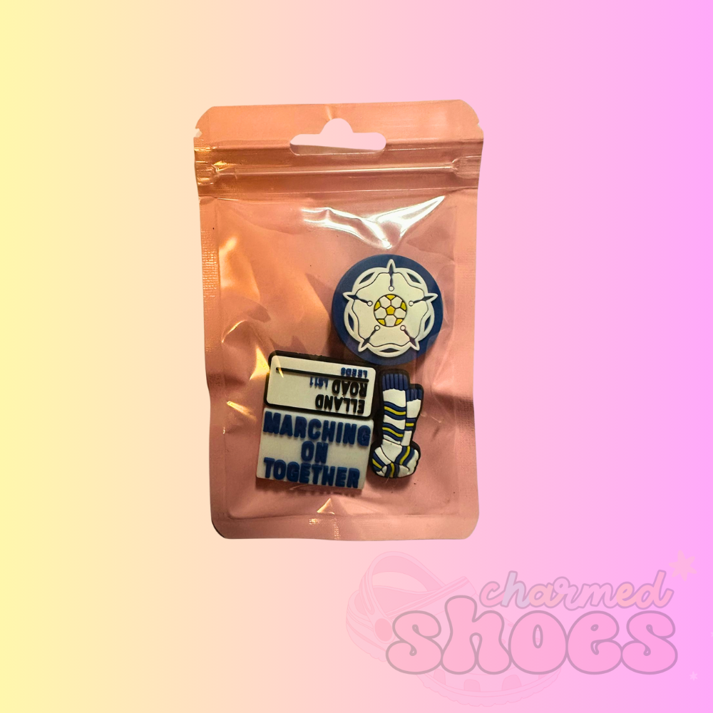 Football Bundle Shoe Charms - Football Teams