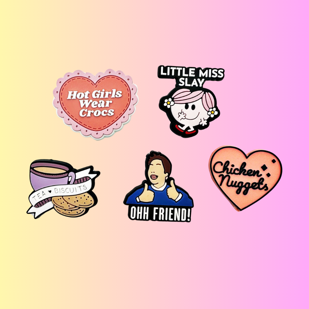 Funny Quotes Shoe Charm
