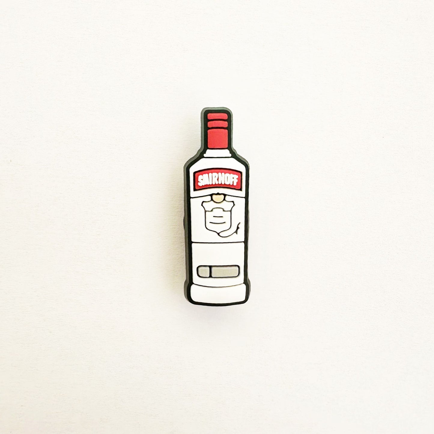 Vodka Bottle Shoe Charm