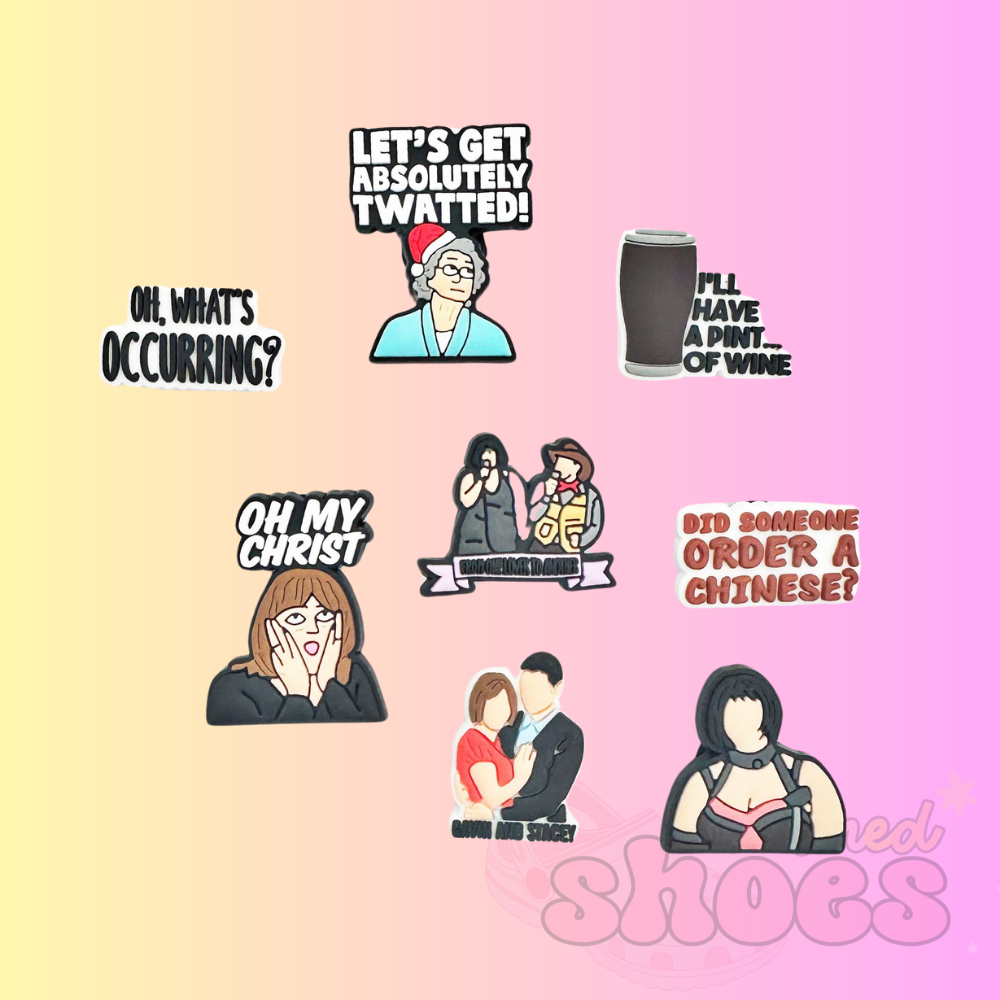 Gavin And Stacey Shoe Charms