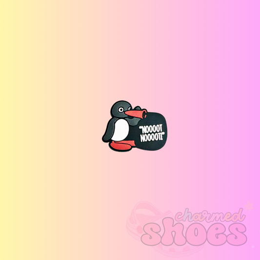 Pingu Penguin Shoe Charm