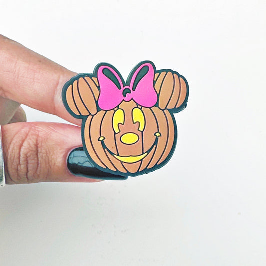 Mouse Pumpkin Charm