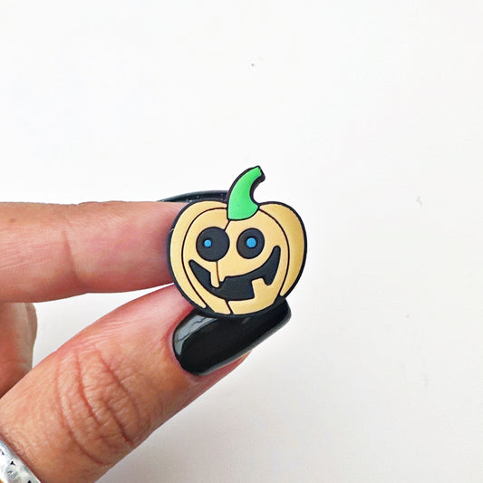 Pumpkin With Face Charm