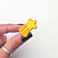 Yellow Shooting Star Charm