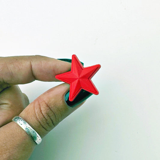 Red Star Charm