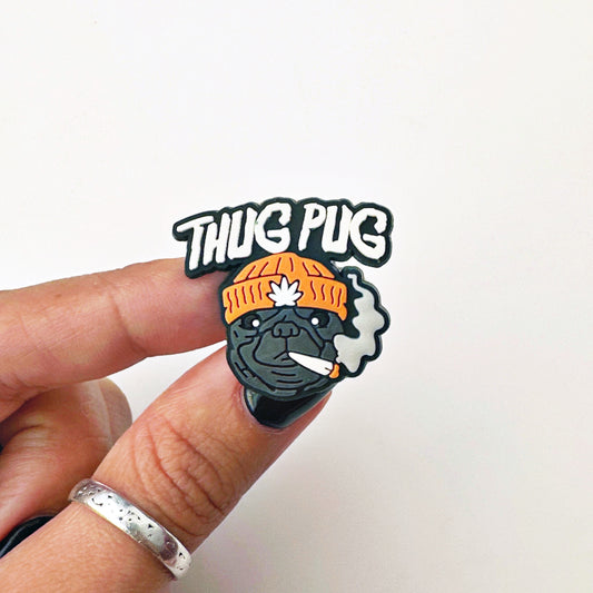 Thug Pug Charm