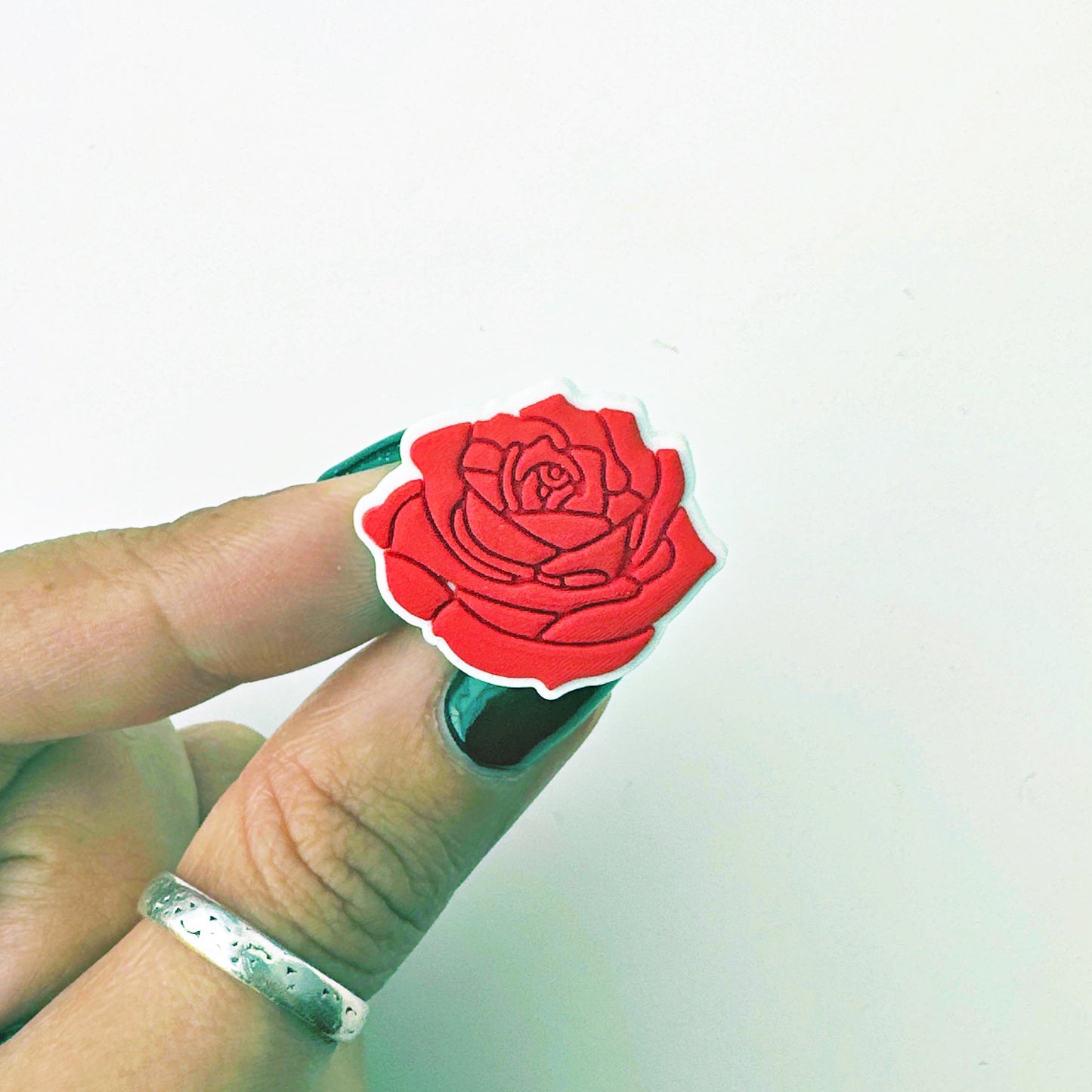 Red Rose Charm