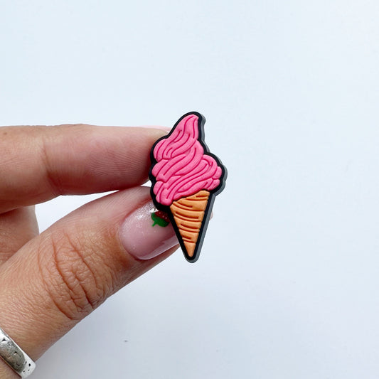 Pink Ice Cream Charm