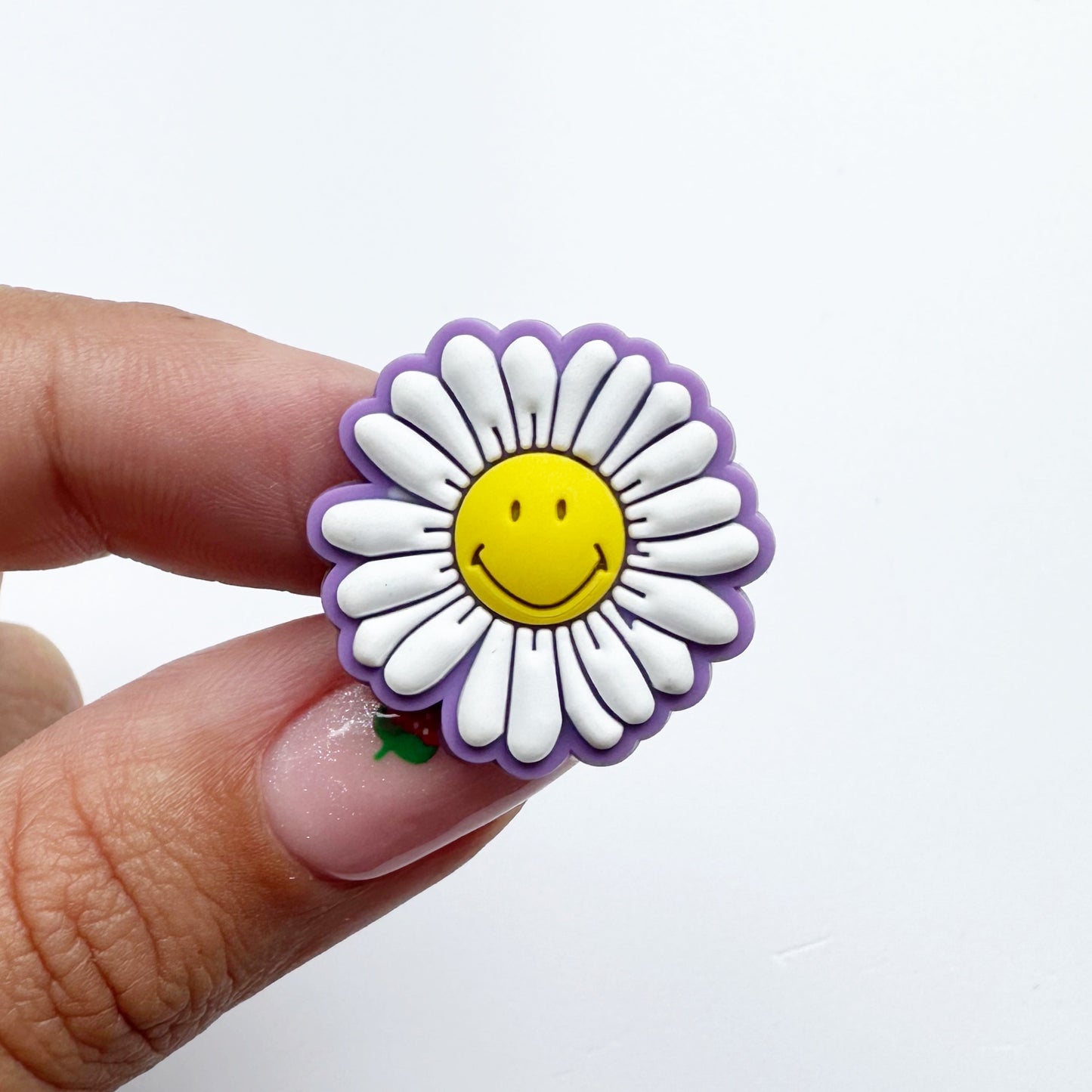 Purple Daisy Charm