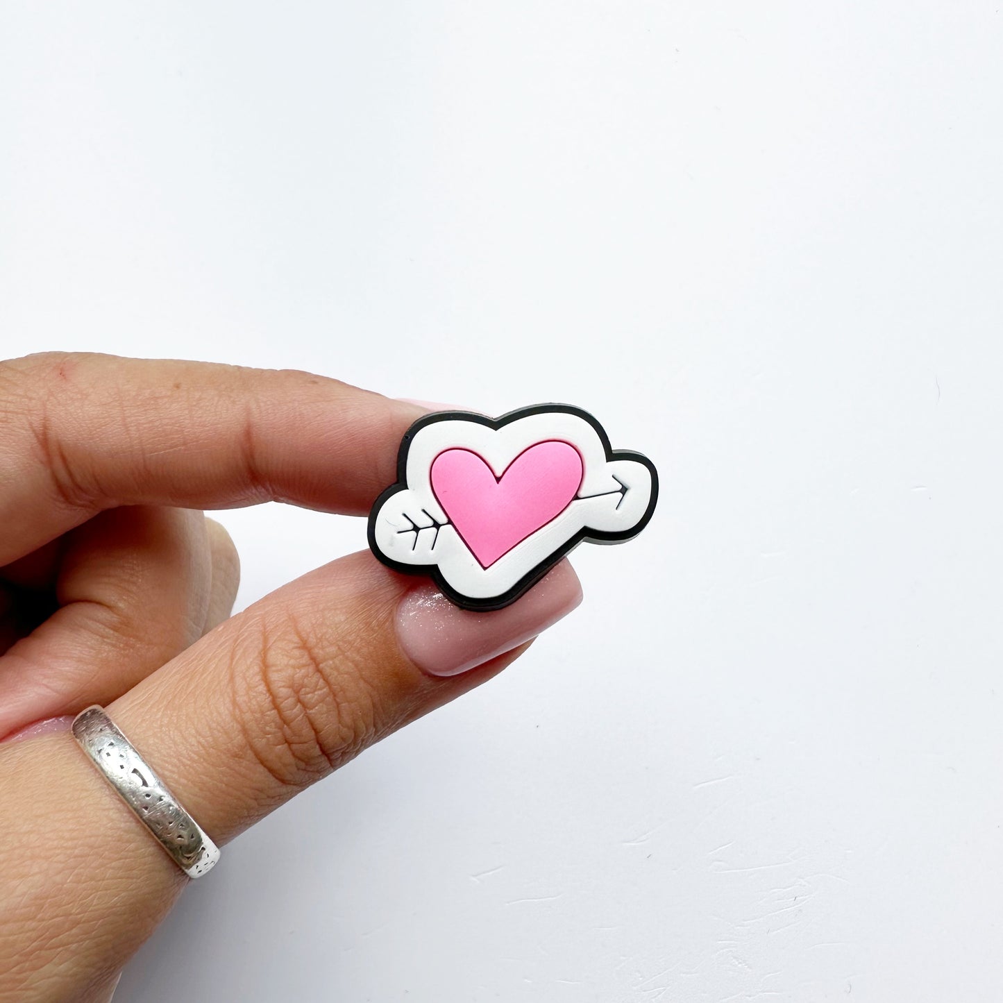 Pink Heart Charm