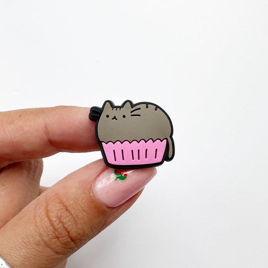 Cupcake Cat Charm