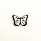 Black And White Butterfly Charm