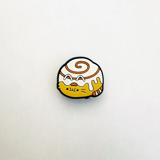 Cinnamon Roll Cat Charm