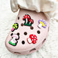 Red Toadstools Shoe Charm
