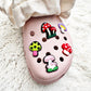 Red Toadstools Shoe Charm