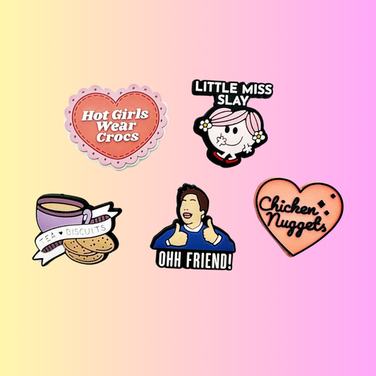 Funny Quotes Shoe Charm