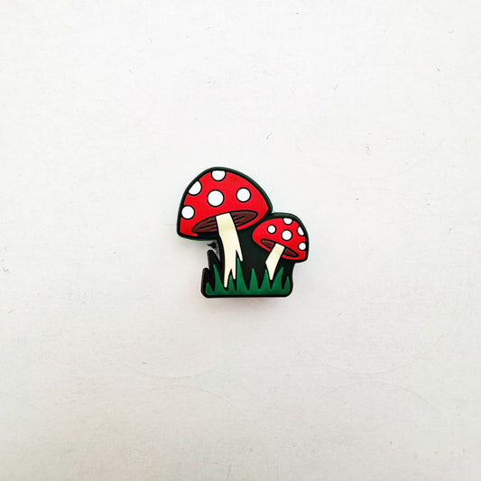 Red Toadstools Shoe Charm