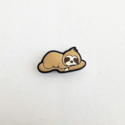 Sleeping Sloth Shoe Charm